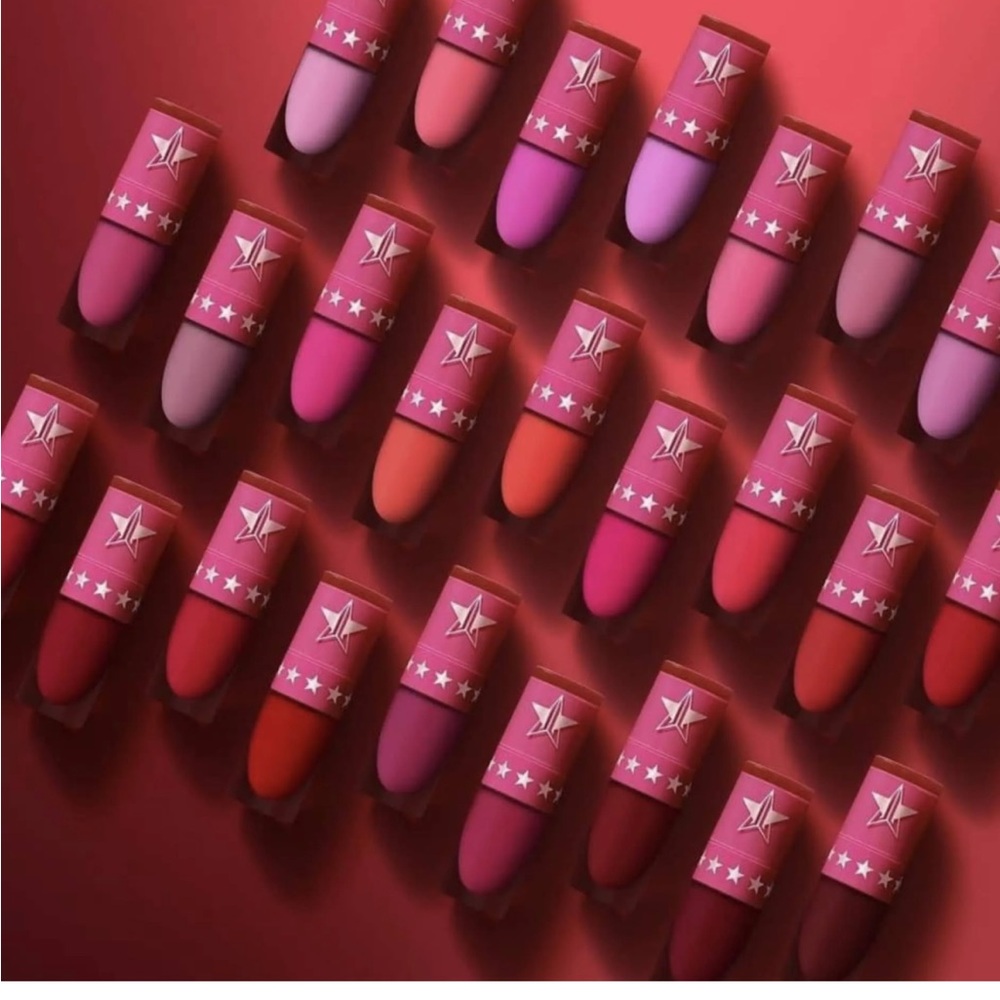 🎉HP🎉Jeffree Star Cosmetics Blood Sugar Red Liquid Lipstick Lip Vault - Picture 3 of 5